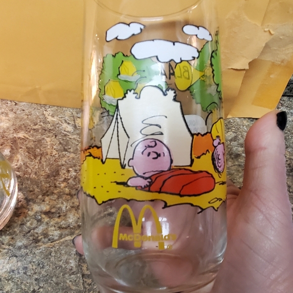 1983 Vintage Mcdonalds Camp Snoopy Collection. Set Of 4 Glasses. - Picture 2 of 16